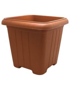Flower pot, Antik, plastic, terracotta, 44.5x44.5xH41 cm