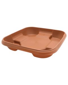Flower pot saucer, Antik, plastic, terracotta, 39x39xH7 cm
