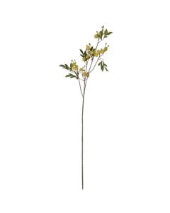 Artificial flower, plastic, green, H98 cm
