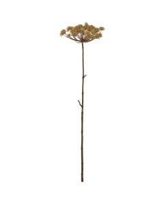 Artificial flower, HERACLEUM STEM, plastic, pink, H125 cm