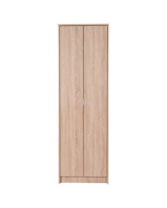 Shoe cabinet, NEO, melamine, oak, 60x33xH191.5 cm