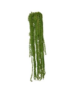 Artificial flower, plastic, green, H80 cm