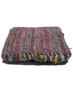 Sofa throw, 90% acrylic; 10% polyester, colorful, 150x200 cm