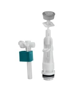 Set horizontal tank mechanism 3/8 F80/universal flush.