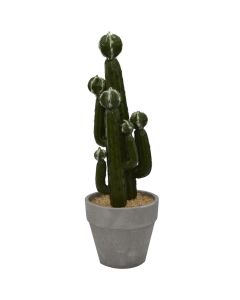 Artificial flower, plastic, CACTUS, 45 cm