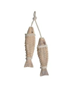 Wooden decorative fish, 20x3xH5.5 cm