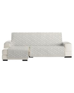 Chaise longue cover, left, NORDIC, 100% polyester, beige, 75x100x240 cm