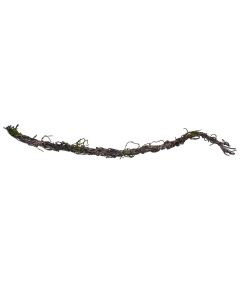 Leaf, metallicand plastic, green, H200 cm