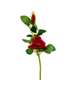 Artificial flower, plastic, green