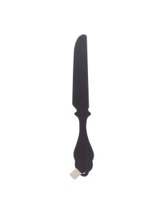 Wall decor, knife, mdf, black, 12x77.5 cm