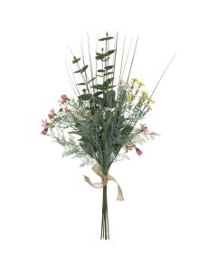 Buqetë lulesh artificiale, euca, plastike, jeshile, 68 cm