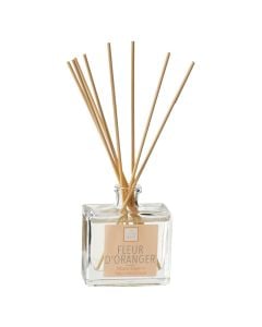 Diffuser, orange, glass bottle, 160 ml