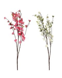 Artificial flower, metal/polyethylene/polyester, multicolor, 27x14xH101 cm