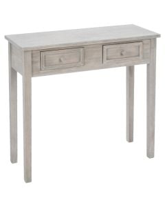 Console table, mdf, brown, 80x30xH76 cm