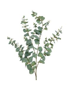 Artificial flower, eucalypthus, plastic, green, 58x118 cm
