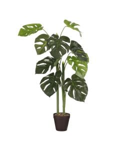 Pemë artificiale, Monstera, jeshile, Ø50 xH100 cm