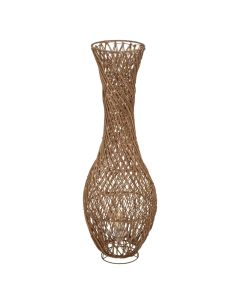 Decorative light, Eloise, rattan, natural, 34xH100 cm