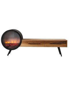TV stand, Mono Luxury, mdf, brown, 193x40x55 cm