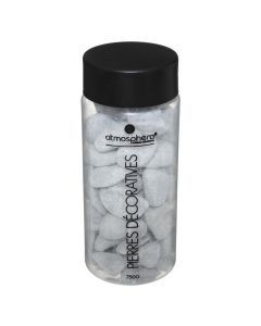 Decorative stone, in bottle, 750 ml, stone, gray, 6.5xH16cm