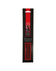 Air freshener, 20 sticks, berry scent, oil/wood, red, 0.2xH25 cm