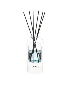 Air freshener, Monoi, 500 ml, glass/oil, blue, 25xH11cm