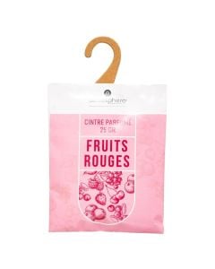 Scented hanger, Red fruit, pink, 3x25 gr