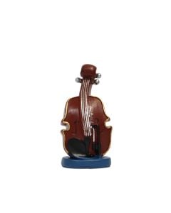 Statujë dekorative, porcelan, e kuqe, 5x3xH9 cm