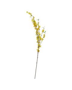 Artificial flower, plastic, yellow, 102 cm