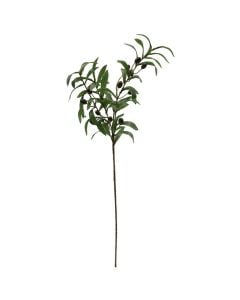 Artificial flower, plastic, green, 80 cm