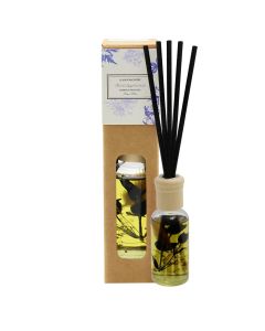Diffuser, 50 ml, aromatic oils, with dried flowers, glass, transparent