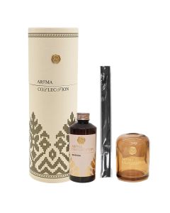 Aromatic room oil set, 200ml, glass, gray