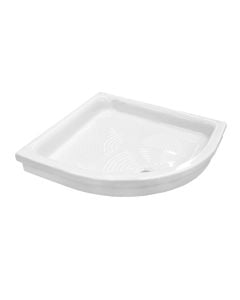 Porcelain shower tray.80x80xH9cm