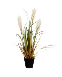 Artificial flower, in pot, plastic, colorful, Ø30xH53 cm