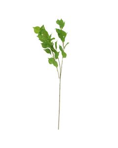 Artificial flower, plastic, green, 18x3xH82 cm