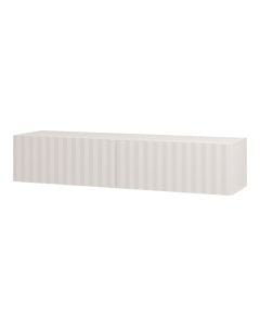 TV furniture, Antibes, melamine, white, 154x42xH32 cm