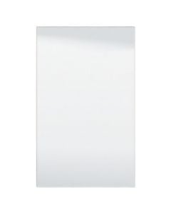 Mirror, Belfort, melamine/glass, white, 51x2xH83 cm