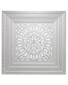 Wall decor, wooden, gray, 60xH60 cm