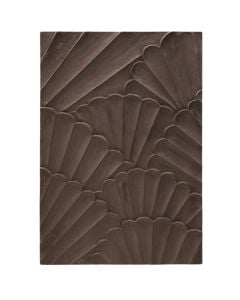 Wall decor panel, wooden, Brown, 60xH90