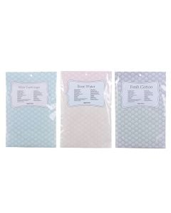 Scented hanger, set 3 pieces, assorted, 11.5x16 cm