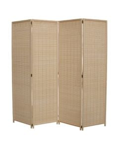 Room screen divider ''Sakura'', MDF, natural, 45x180 cm
