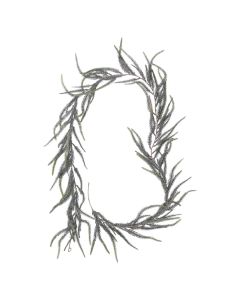 Artificial branch, Garland, plastic, green, 150 cm
