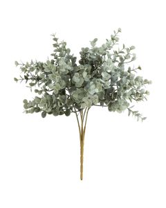Artifcial branch, Eucalyptus, polyethylene, green, 20xH30 cm