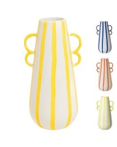 Decorative vase, Jarron, porcelain, assorted, 11x9xH22cm