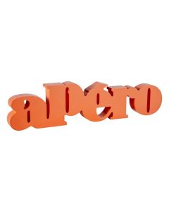 Objekt dekorues, Yuca, mdf, portokalli, 27.5x2xH6.5 cm