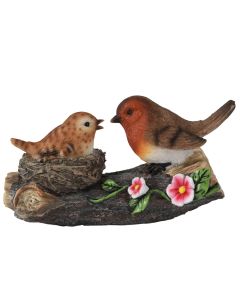Decorative statue, Bird, polyresin, colorful, 19.5x9.5xH10.5 cm