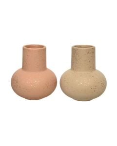 Decorative vase, ceramic, assorted, Ø11xH12.6 cm