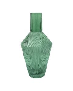 Decorative vase, glass, assorted, Ø15xH30 cm