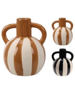 Decorative vase, ceramic, various, H15.5 x ø12.5 cm