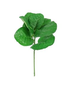 Artificial branch, plastic, green, 16x16xH26 cm