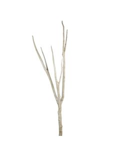 Artificial branch, plastic, white, 29x8xH103 cm